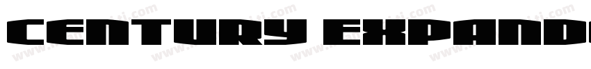 Century Expanded Ita字体转换